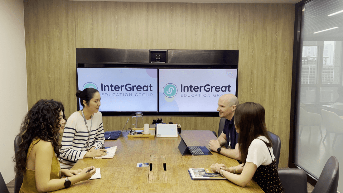 Đội ngũ InterGreat tại văn phòng Thượng Hải